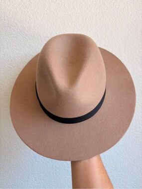 “Lack Of Color” neutral wool hat